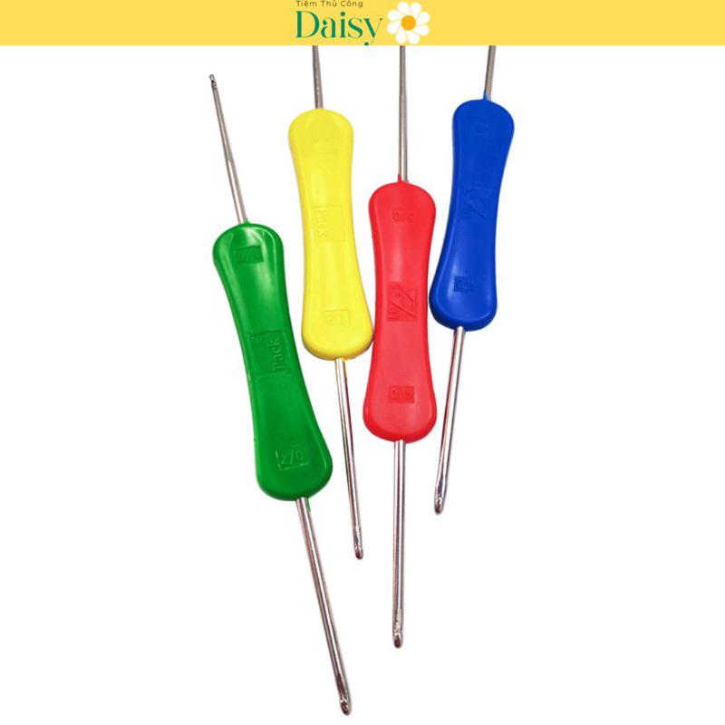 Kim Móc Len Cán Nhựa 2 Đầu