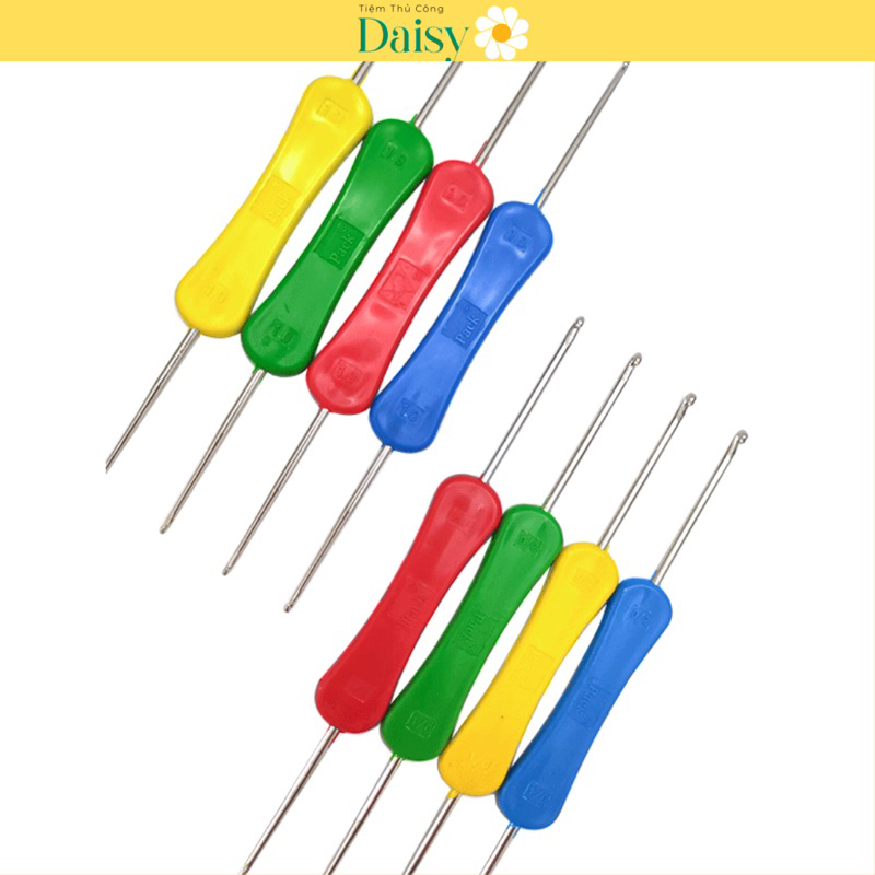 Kim Móc Len Cán Nhựa 2 Đầu