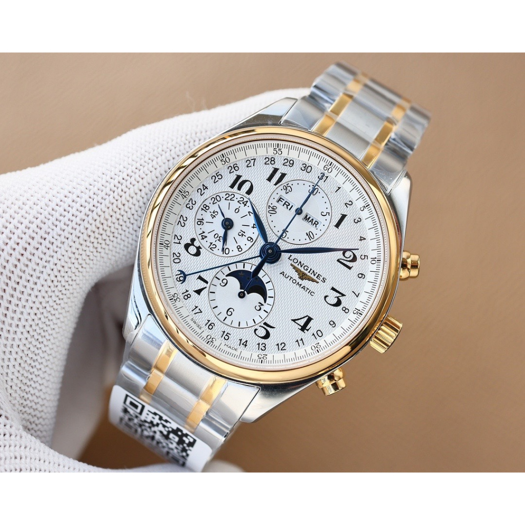 Đồng hồ nam LONGINES L2.673. 40mm máy Cal.678, 48 giờ, 25 chân kính, Dây thép không gỉ 904l