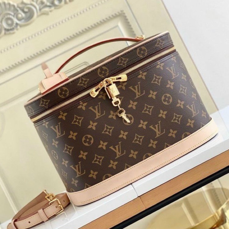 Túi, cốp make up size đại LV