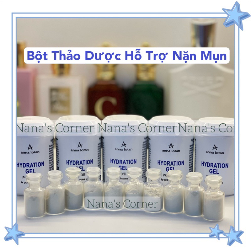 Bột Thảo Dược Hỗ Trợ Nặn Mụn Anna Lotan Hydration Gel Powder