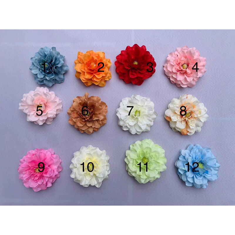 Đầu bông thược dược cắm bó hoa- phụ kiện bó hoa handmade