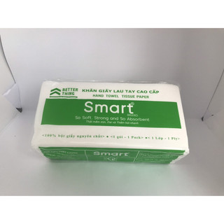Sale - khăn giấy lau tay 1 lớp smart - khăn giấy lau tay giá rẻ | khăn giấy lau tay