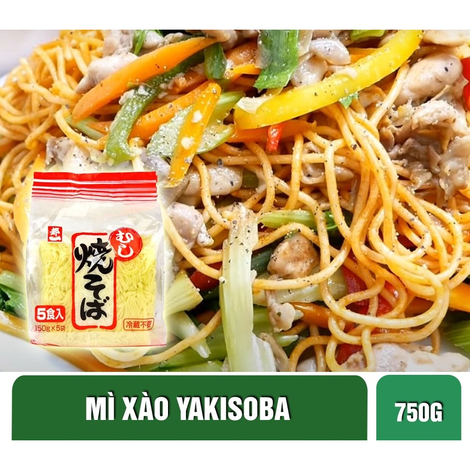 Mì Tươi Xào Yakisoba MIYAKOICHI - Nhật Bản 750g và 480g