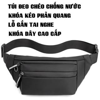 Túi Đeo Chéo Nam Và Nữ Thiết Kế Thời Trang Nhỏ Gọn Chống Nước Siêu Tiện Lợi Có Thể Đeo Bụng Đeo Hông Đều Được