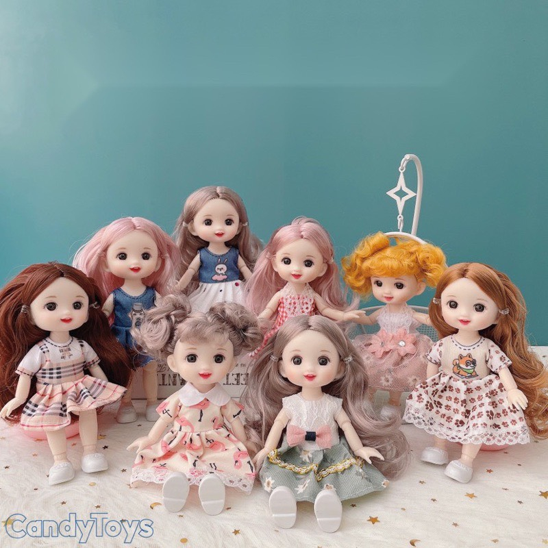 MÓC KHÓA BÚP BÊ 9CM BABIE