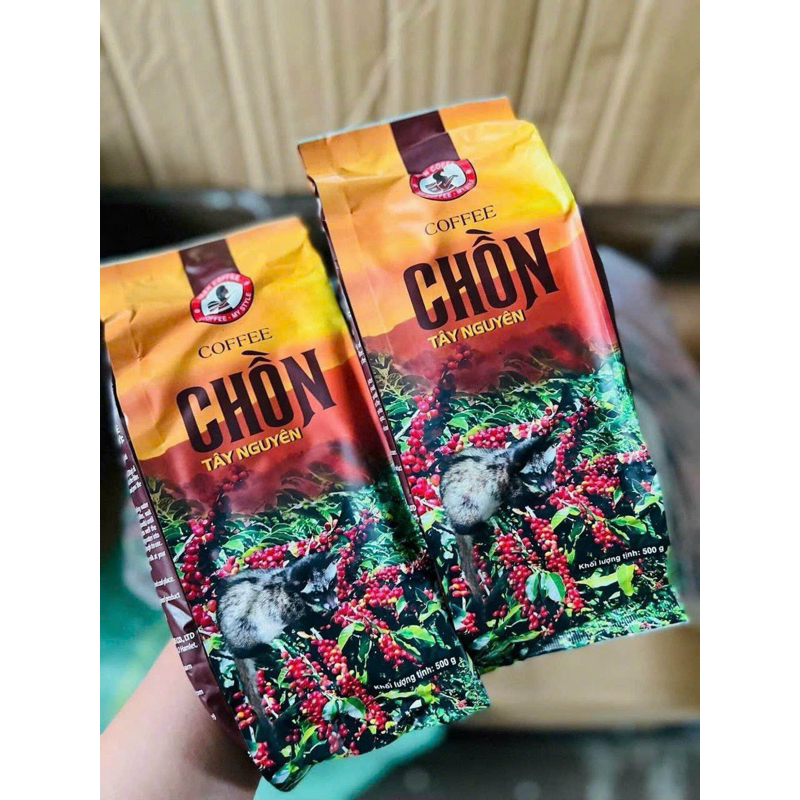 ( Giá sỉ) Combo 2 gói cà phê chồn tây Nguyên ( 1 kg)