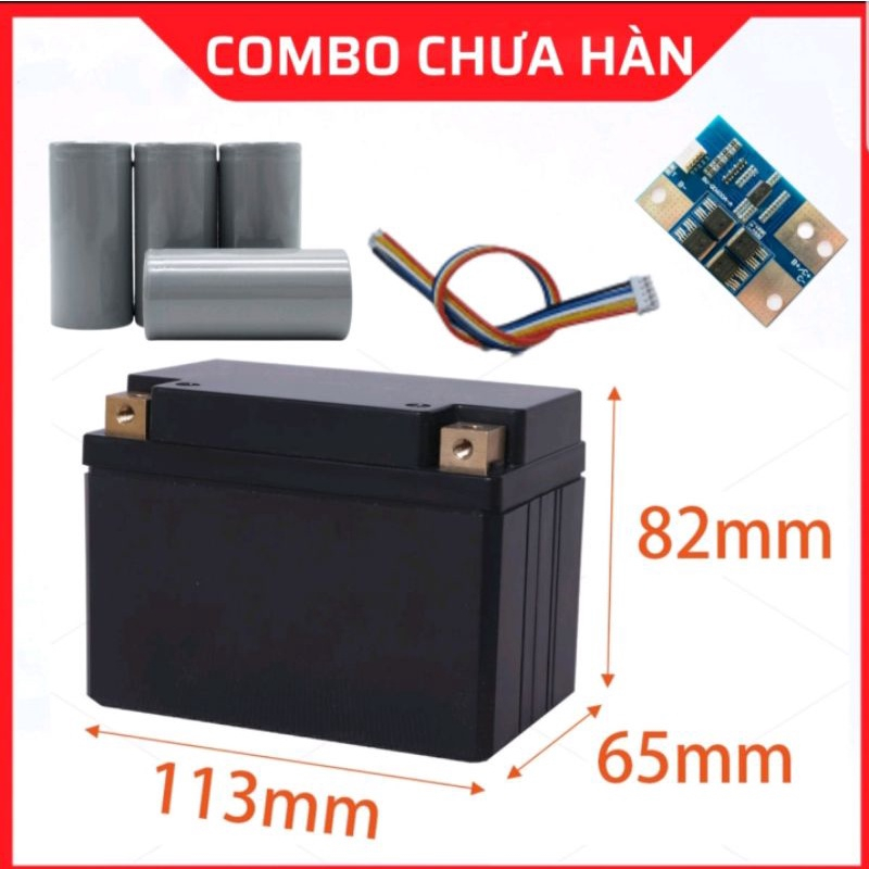 Mạch đóng bình ác quy xe máy , 4S: 12,8V dòng xả liên tục 35A sả tức thời 600A