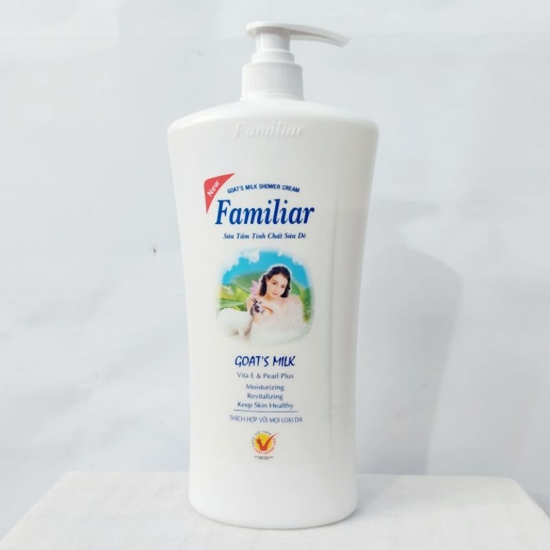 Sữa tắm dê Familiar dưỡng da 1000ml
