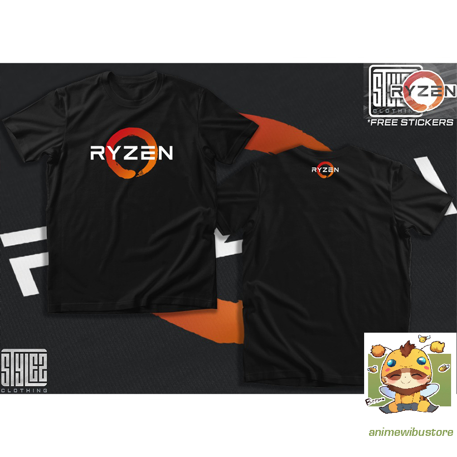 Áo thun AMD RYZEN FAN LOGO cực chất giá rẻ