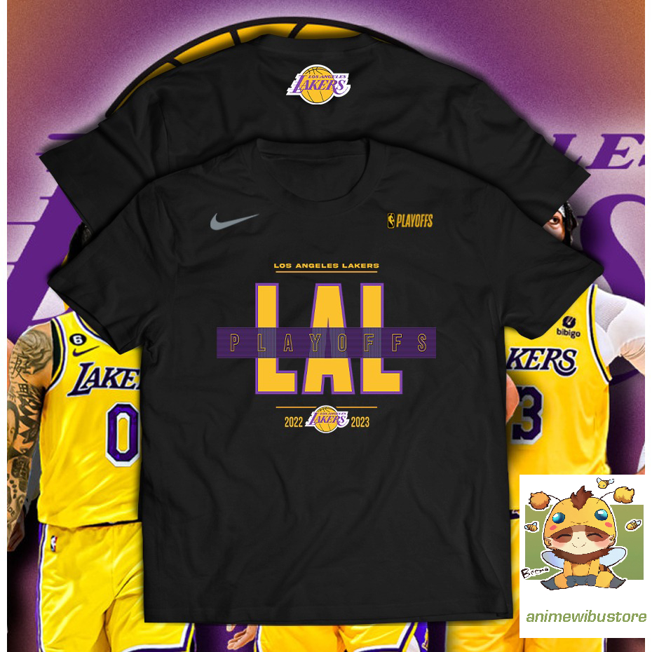 Áo thun NBA LOS ANGELES LAKERS PLAYOFFS cực chất giá rẻ