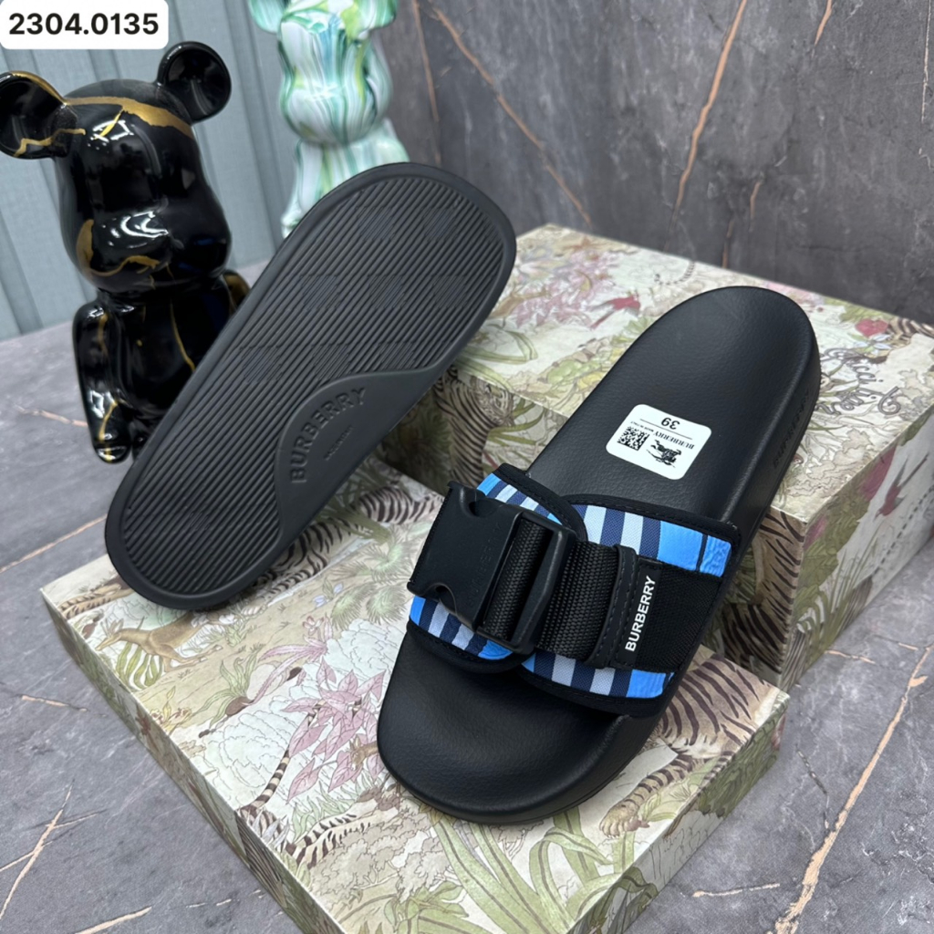 Dép BBR quai bấm quai to đế cao su non bản đẹp 2023