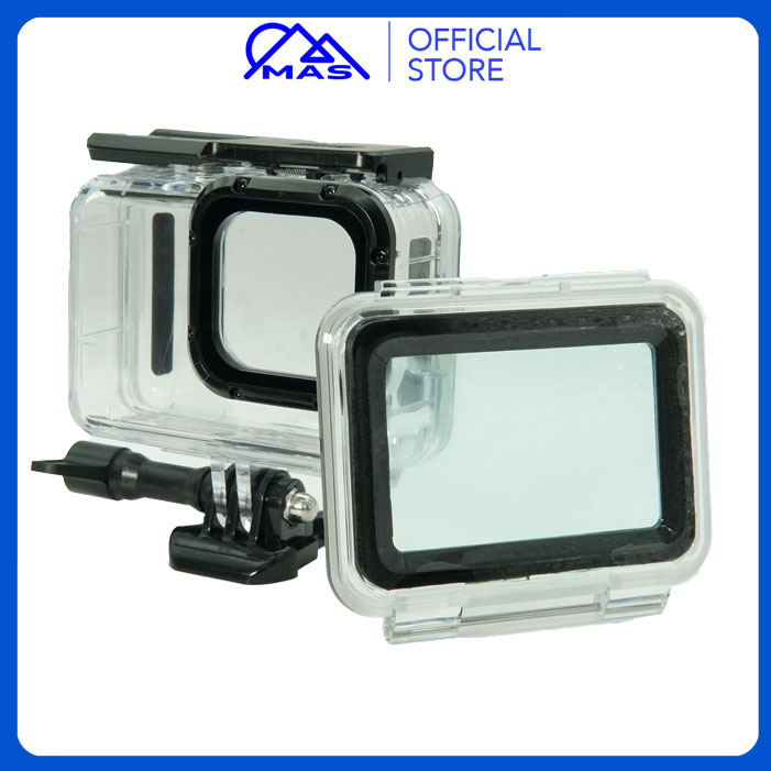 Case chống nước GoPro 9/10/11 có nắp cảm ứng - Case lặn biển Hero 9/10/11 cảm ứng được - MAS Store - Gopro101