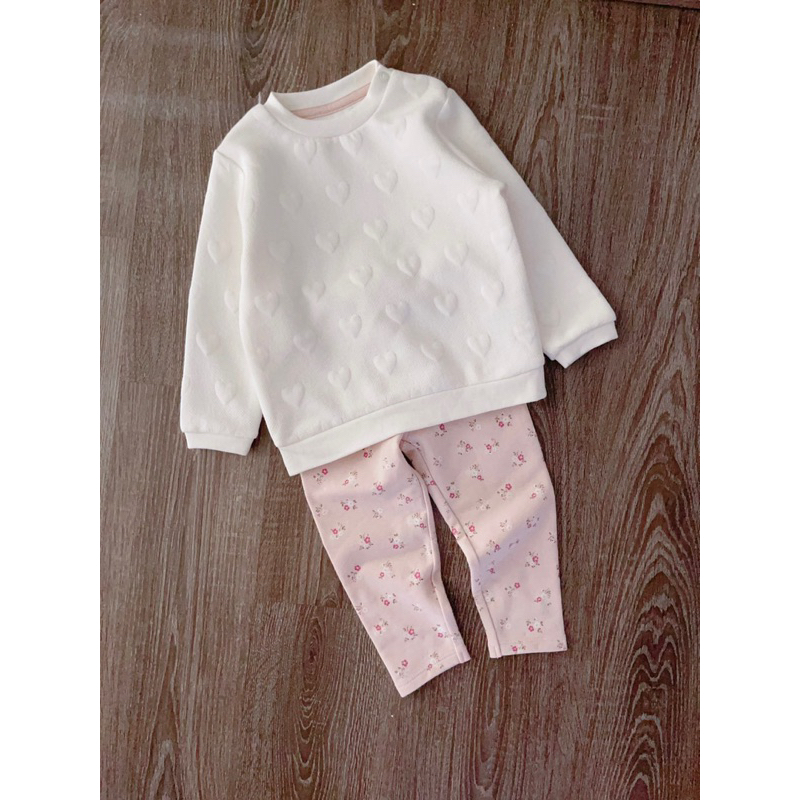 bộ nỉ C&A dư xịn cho bé size 62-98cm