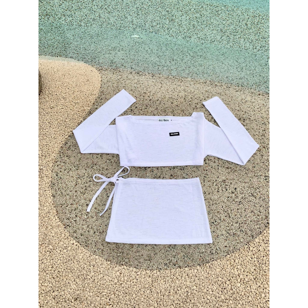 Set bộ bikini 4 món siêu hot kèm áo khoác siêu xinh