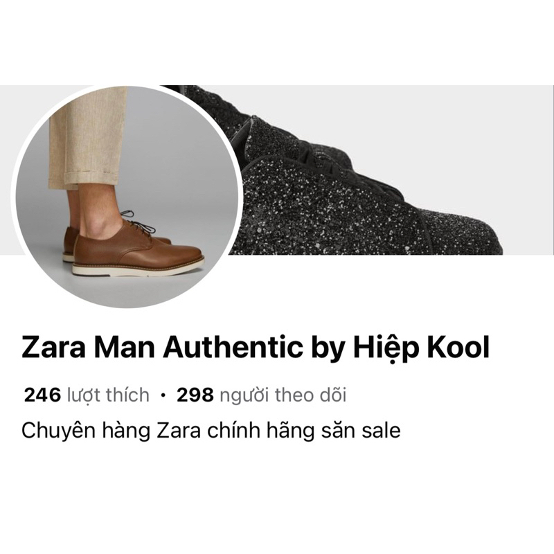 Giày boots nam Zara authentic TRANSLUCENT CHUNKY size 43
