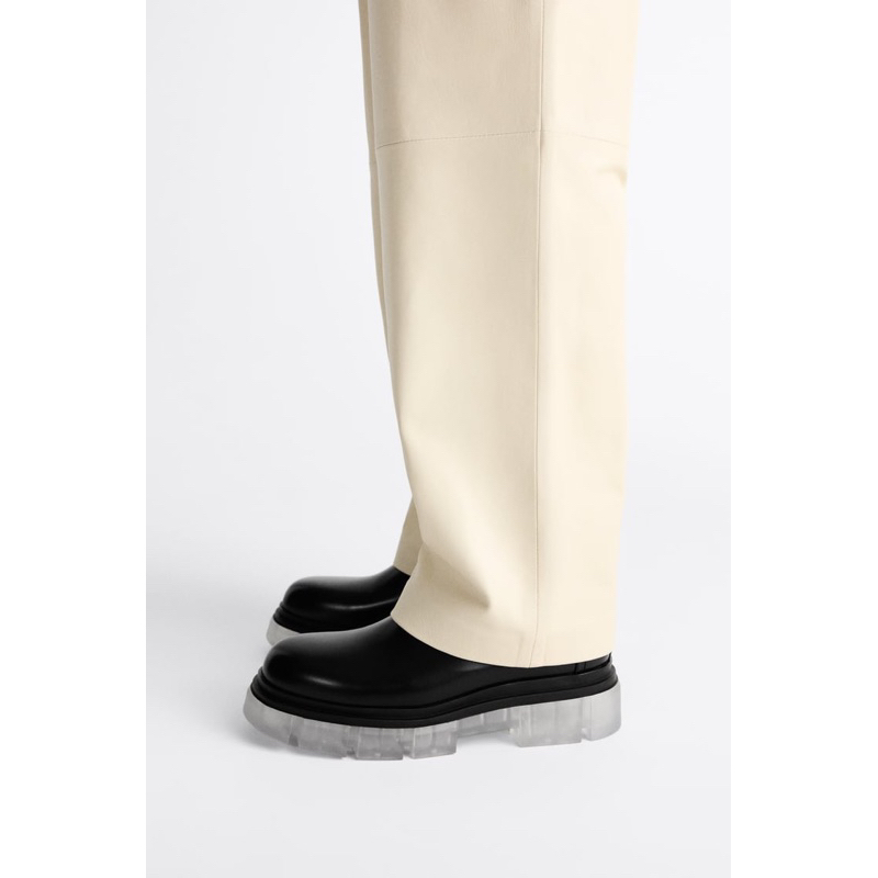 Giày boots nam Zara authentic TRANSLUCENT CHUNKY size 43