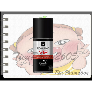 Lăn Khử Mùi Romano Vip 50ml.