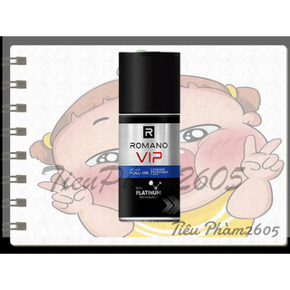 Lăn Khử Mùi Romano Vip 50ml.