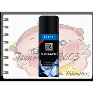 Xịt Khử Mùi Romano 150ml.