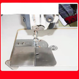 Cữ tra măng sét tra tay áo sơ mi may mép dưới vải DAYU máy may 1 kim công nghiệp jack , siruba , juki ...