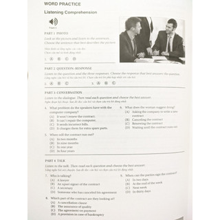 Sách - Barron's Essential words for the TOEIC test - 6th edition