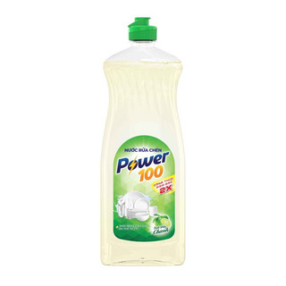 Nước rửa chén power100 hương chanh chai 400g/ 750g