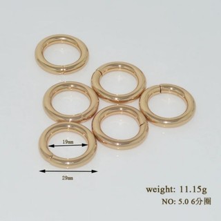 Khoen tròn đóng, khoen tròn mở các loại