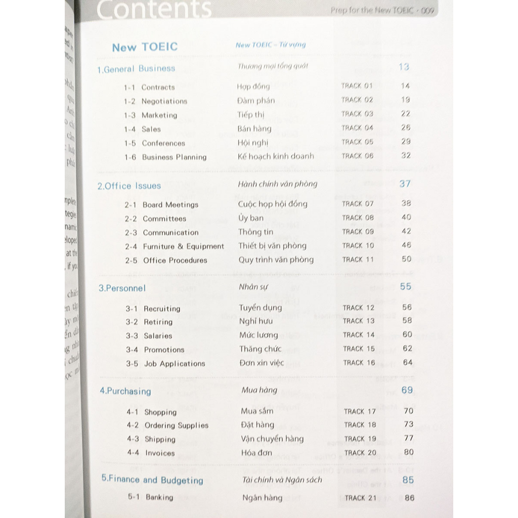 Sách - Prep for the New TOEIC - Keywords and Phrases