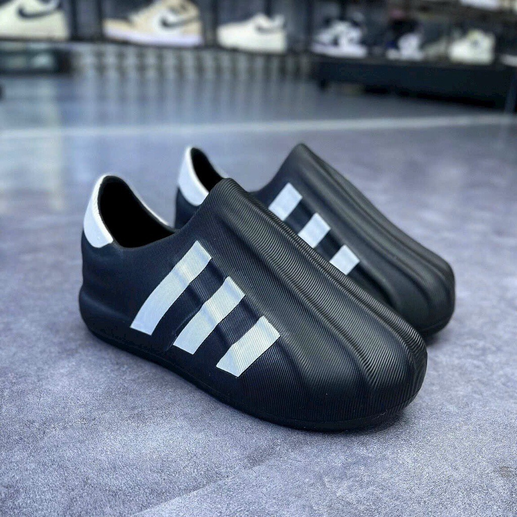 Giày Adidas adifom superstar Core Black White_Giày sục adidas trắng đen cao su đúc nguyên khối hot trend