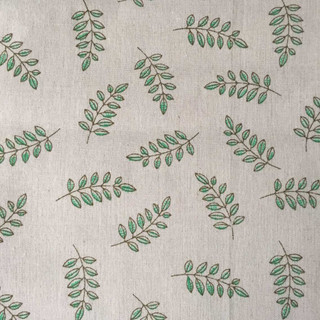 Vải canvas lá me