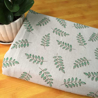 Vải canvas lá me