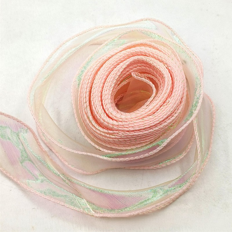 Cuộn ruy băng voan viền sóng