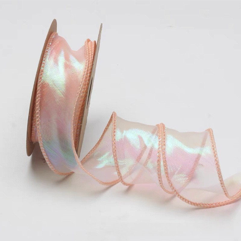 Cuộn ruy băng voan viền sóng