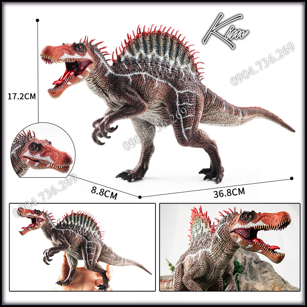 Mô hình khủng long Spinosaurus thằn lằn gai - Chính hãng