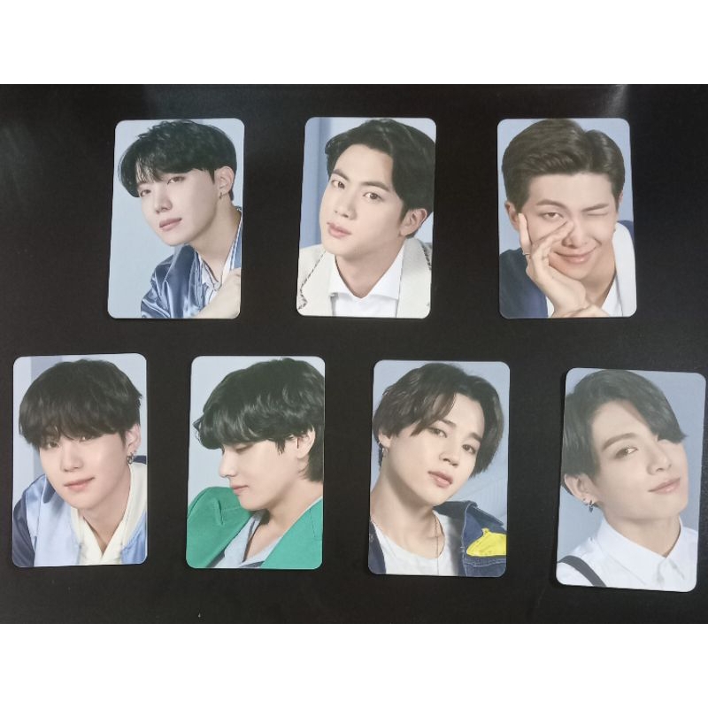 Lucky random card Samsung BTS offical