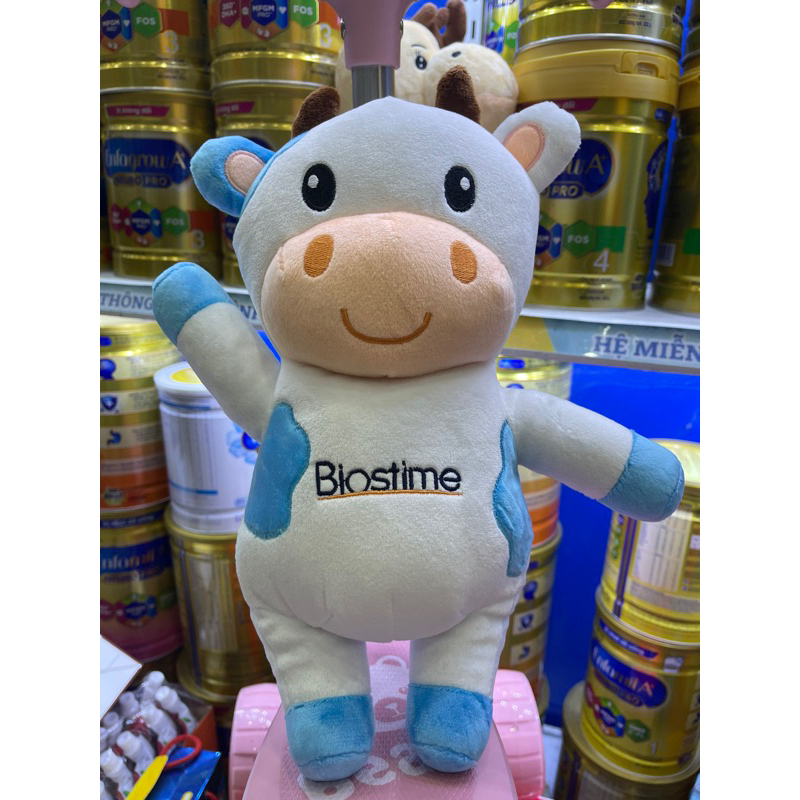 Thú bông hươu cao cổ, thú bông các loại, mèo bông may mắn nutifood