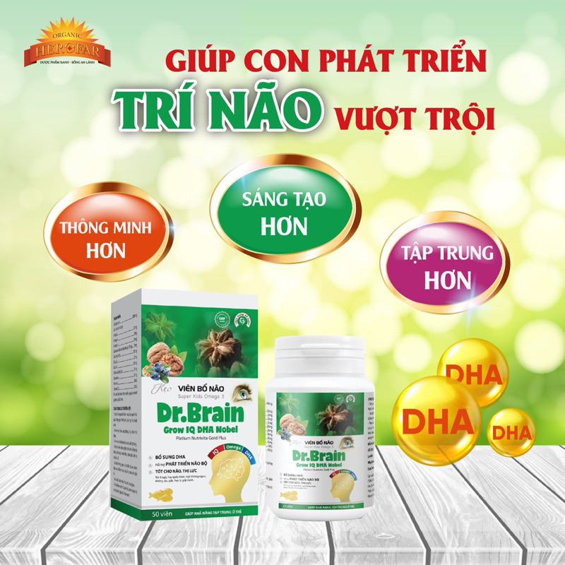 Viên Bổ Não DR.BRAIN Dha