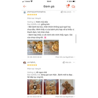 BÁNH HOA MAI NHÂN KHÓM