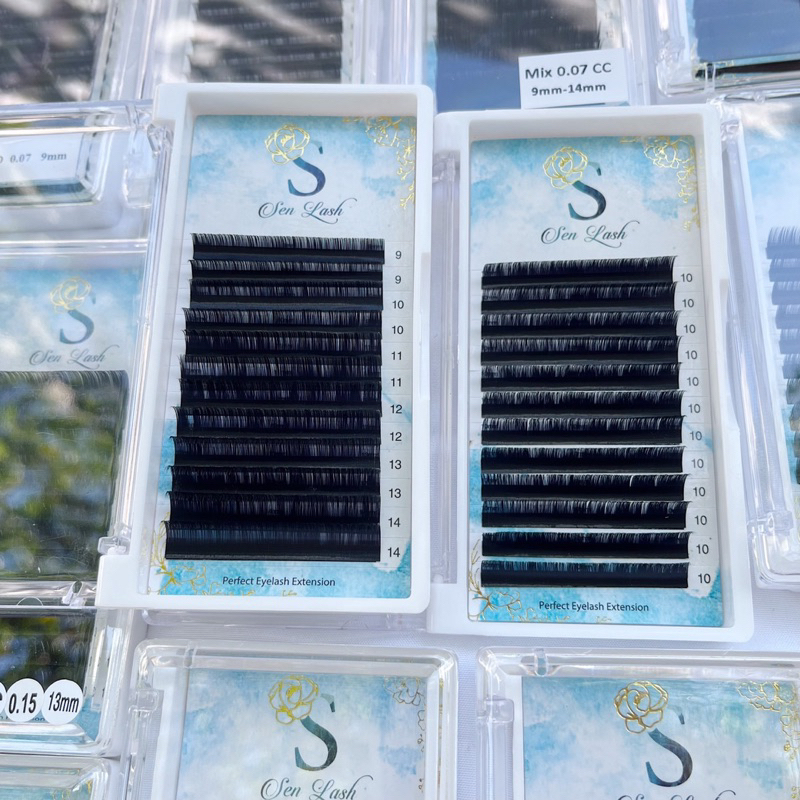 Mi khay Sen Lash độ cong C lẻ size