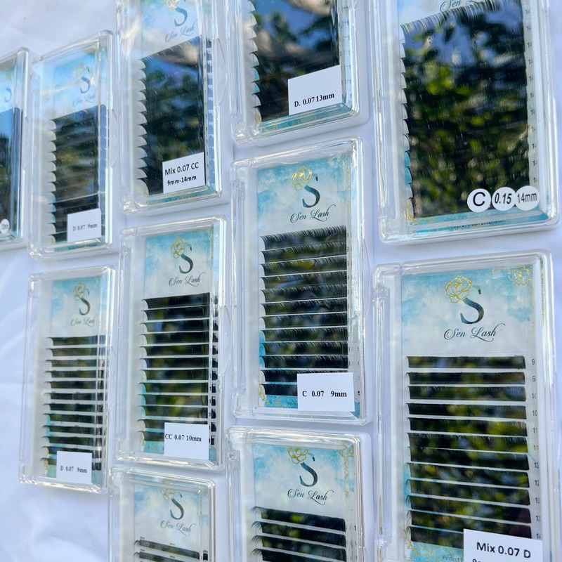 Mi khay Sen Lash độ cong CC lẻ size