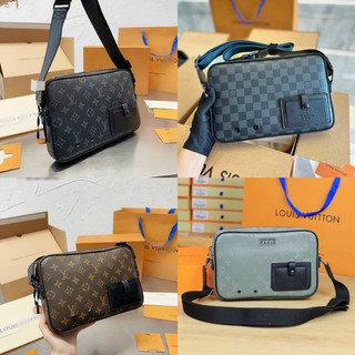 Túi đeo chéo nam lv messenger for man FULLBOX