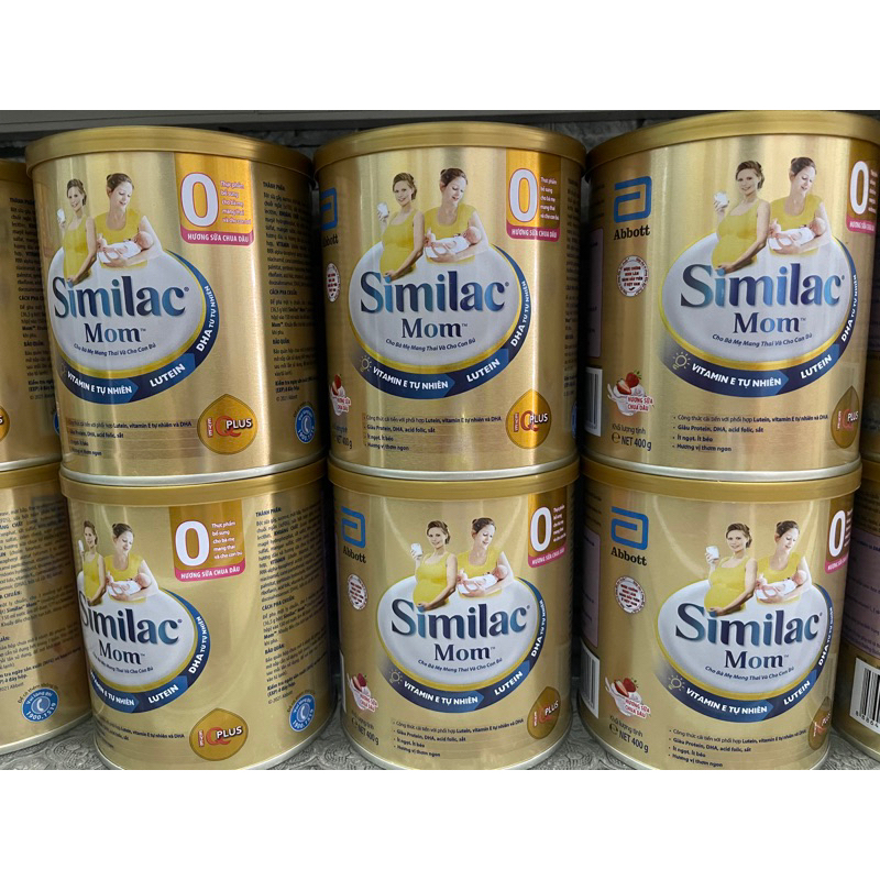 Similac Mom 400gram hương sữa chua dâu