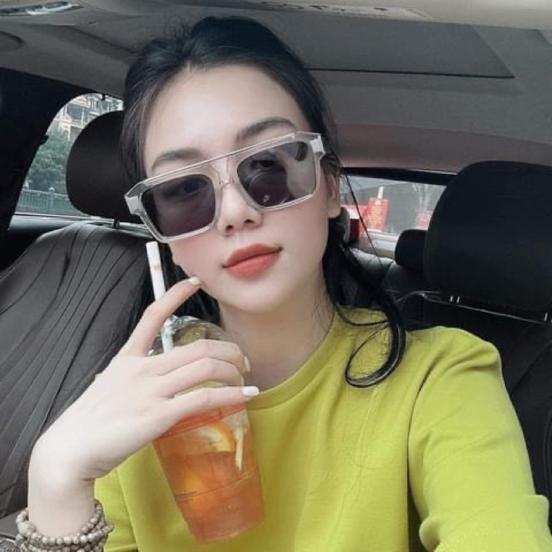 Kính Mát LV Cao Cấp Nam Nữ 2023 Tròng Vuông Chống Tia Uv Phong Cách.Kính Râm nam nữ LV bảo hành 1 năm