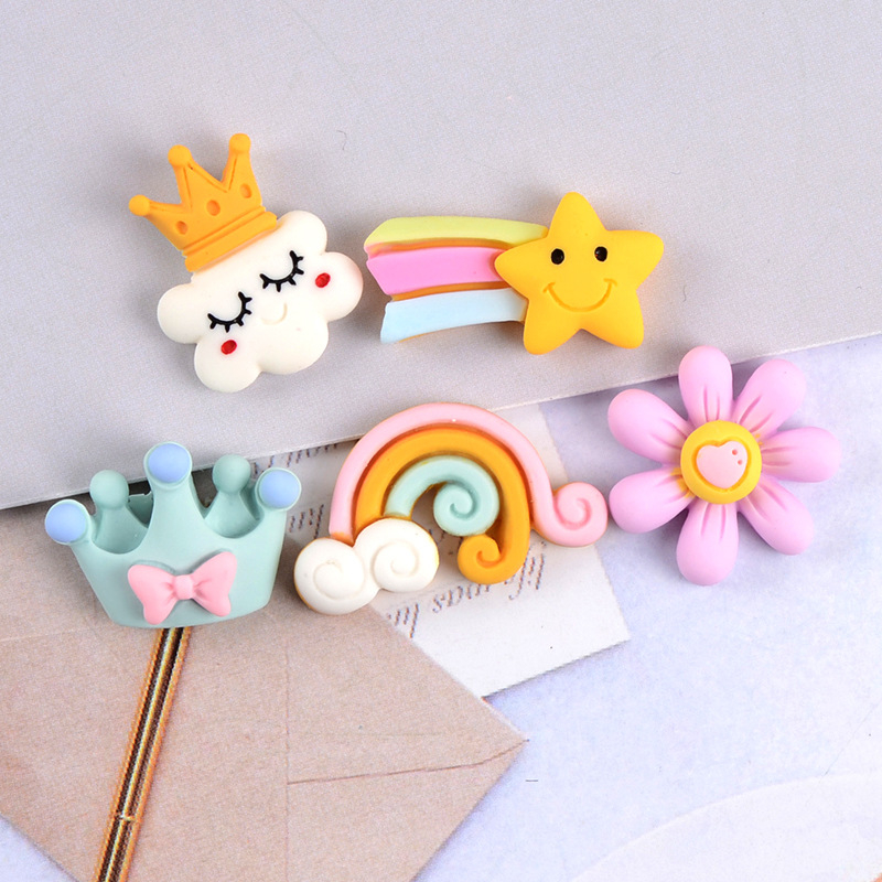 Charm mây vương miện, hoa tím nhạt (CH)
