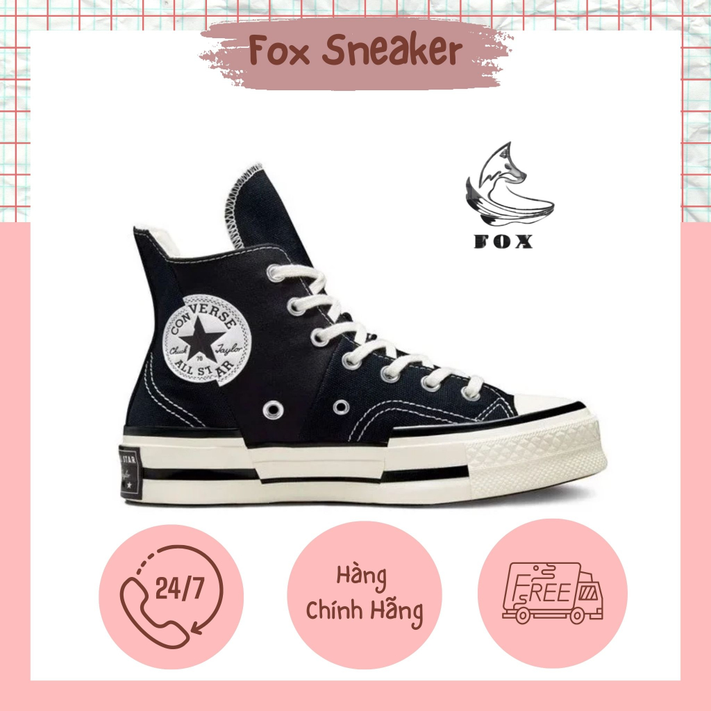 Giày Converse Chuck 70's Plus Black CODE:  A00916C - Fox Sneaker