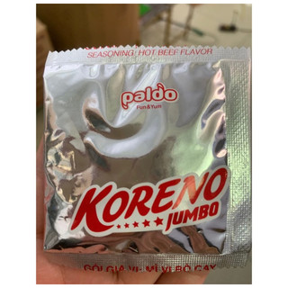 Muối mỳ cay koreno loại kim chi và bò và gà