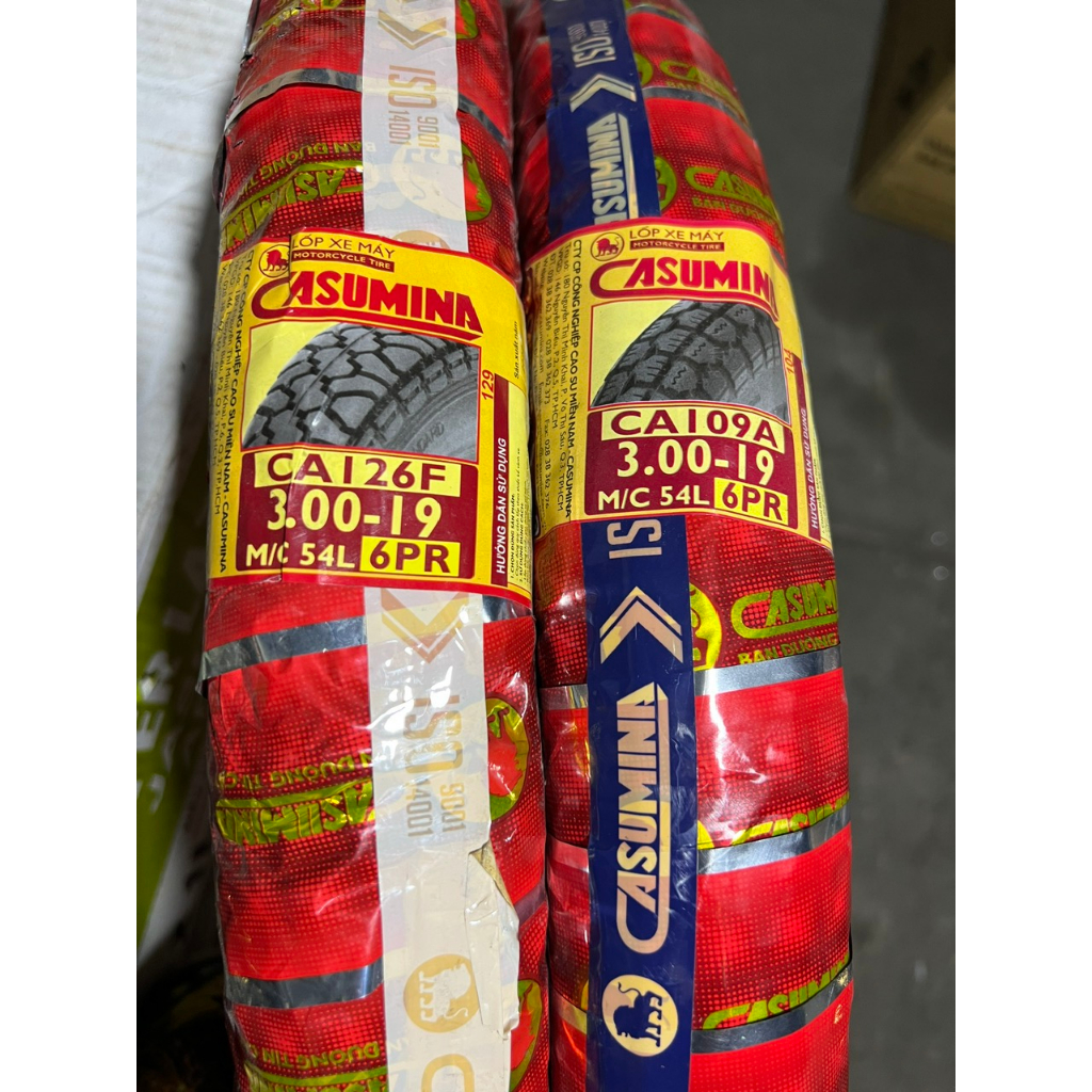 Lốp  CASUMINA 300-19  có dùng ruột
