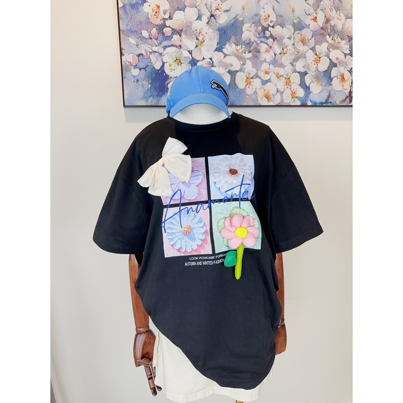 Áo phông cute pccc freesize 65kg nhiều mẫu part 1