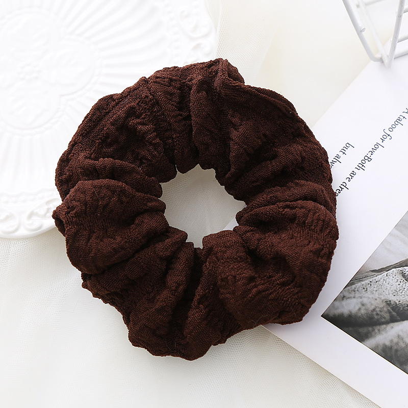 Dây buộc tóc scrunchies cột tóc LAGU Accessories phụ kiện buộc tóc màu pastel trơn